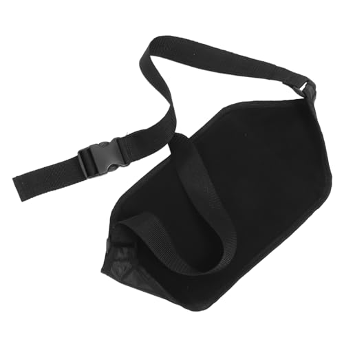 Uonlytech 1 Satz Hängematte Tragbar Niedrig Reisender Für Ergonomisch Komfort Und Flug Fußstütze Ruhen Airline-fußstütze Gemacht Camping Nackenrolle Hängend Sport Black von Uonlytech