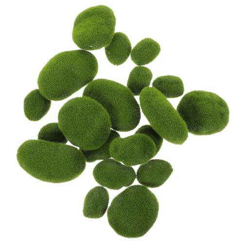 Uonlytech 1 Satz Kunstmoos Steine Dekorative Felsen Für Mikrolandschaften Bonsai Und Terrarien Lebensechte Nachbildung Verschiedene Für DIY Und Gartenlandschaftsgestaltung 20 Stück Uonlytech 1 Satz Kunstmoos Steine Dekorative Felsen Für Mikrolandschaften Bonsai Und Terrarien Lebensechte Nachbildung Verschiedene Für DIY Und Gartenlandschaftsgestaltung 20 Stück von Uonlytech