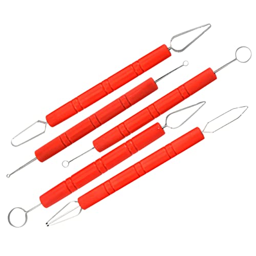 Uonlytech 1 Satz Schnitz Messer Set Bildhauerei Töpferwerkzeug Keramik Schnitzen Modelliermasse Werkzeugset Aus Für Erwachsene Werkzeuge Für Tonskulpturen Abs 5 Stück von Uonlytech