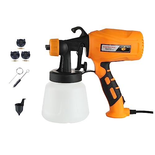Uonlytech 1 Satz Sprühfarbe Öl Farbsprühgerät Farbsprühpistole Farbsprühpistole Farbsprühwerkzeug Farbzerstäuber Farbsprühgerät Kunststoff Orange von Uonlytech