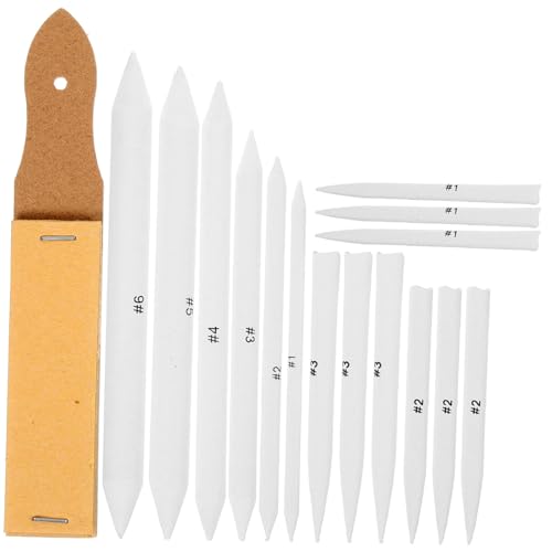 Uonlytech Kunstwischer Papierwischer Zum Zeichnen Mit Kohlestiften Pastellstiften Für Künstler Schüler Aus Papiermaterial Für Skizzen Zeichenwerkzeuge Wischradierwerkzeug von Uonlytech