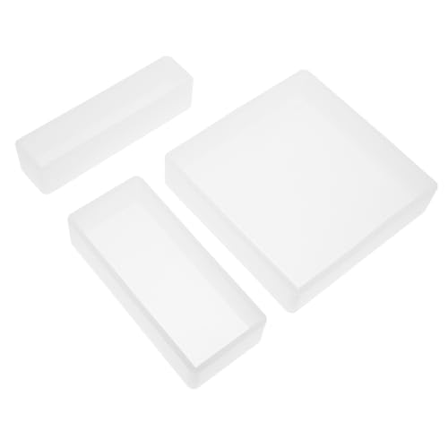 Uonlytech 1 Satz Teiliges Silikon Rechteck Gießform Diy Harz Handwerk Praktische Silikonformen Für Dekoration Kompatibel Mit Epoxidharz 3 Stück Uonlytech 1 Satz Teiliges Silikon Rechteck Gießform Diy Harz Handwerk Praktische Silikonformen Für Dekoration Kompatibel Mit Epoxidharz 3 Stück von Uonlytech