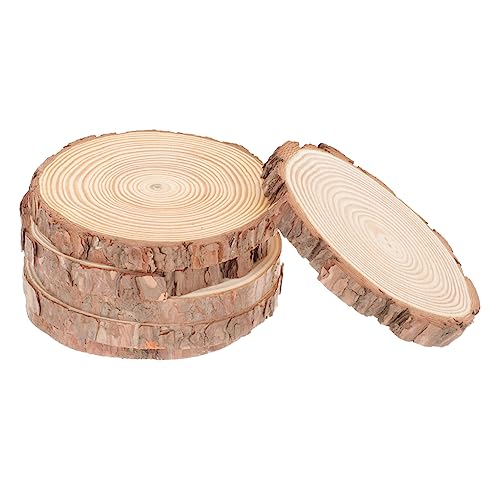 Uonlytech 1 Satz Unbehandelte Holzscheiben Naturholz Runde Diy Bastelscheiben Für Dekoration Untersetzer Und Projekte 6 Stück Uonlytech 1 Satz Unbehandelte Holzscheiben Naturholz Runde Diy Bastelscheiben Für Dekoration Untersetzer Und Projekte 6 Stück von Uonlytech