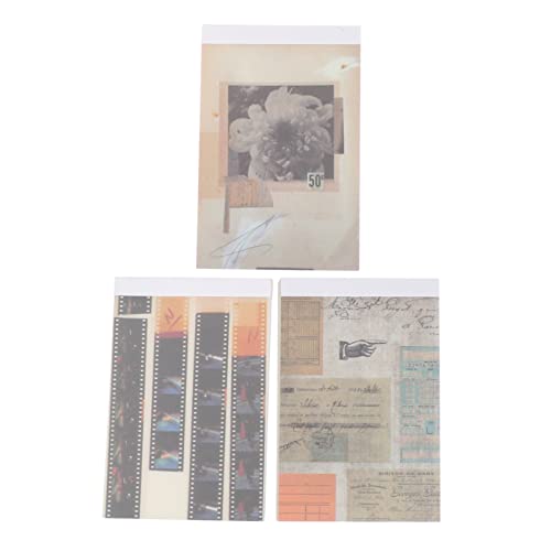 Uonlytech 1 Satz Vintage Hintergrundpapier Für Scrapbooking Dekorative DIY Hand Account Papiere Für Kreative Bastelprojekte Langlebig Und Vielseitig Einsetzbar Für Familien 3 Stück Uonlytech 1 Satz Vintage Hintergrundpapier Für Scrapbooking Dekorative DIY Hand Account Papiere Für Kreative Bastelprojekte Langlebig Und Vielseitig Einsetzbar Für Familien 3 Stück von Uonlytech