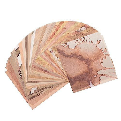 Uonlytech Vintage Scrapbooking Papier Satz 2 Boxen mit 100 Selbstgemacht Materialbögen Dekoratives Trägerpapier für Journals und Grußkarten Retro Design für Scrapbooking und Bastelprojekte Uonlytech Vintage Scrapbooking Papier Satz 2 Boxen mit 100 Selbstgemacht Materialbögen Dekoratives Trägerpapier für Journals und Grußkarten Retro Design für Scrapbooking und Bastelprojekte von Uonlytech
