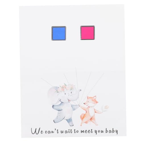 Uonlytech Fingerprint Baum Erinnerungsbuch Für Geschlechtsenthüllungsparty Mit Fingerabdruckposter Und Dekorationen Für Babyparty Und Gender Reveal Feier von Uonlytech