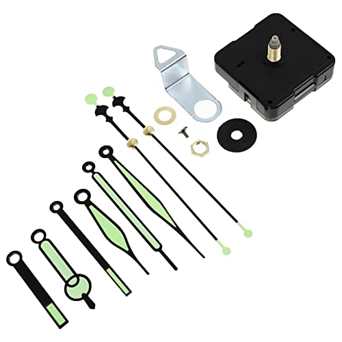 Uonlytech 1 Set Lautloses Uhrwerk Pendel DIY Uhrwerk Wanduhren Für Wohnzimmer Ersatz Nachtlicht Uhr Uhrwerk Vintage Große Digitale Wanduhr Reparatur Radio Kunststoff Uonlytech 1 Set Lautloses Uhrwerk Pendel DIY Uhrwerk Wanduhren Für Wohnzimmer Ersatz Nachtlicht Uhr Uhrwerk Vintage Große Digitale Wanduhr Reparatur Radio Kunststoff von Uonlytech