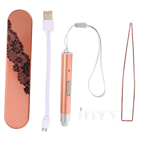 Uonlytech 1 Set Leuchtstift Set Diamant Kunst Zubehör Werkzeug DIY Zubehör Diamant Bohrstift Strass Punktierstift Diamant Zeichenzubehör Strass Klebestift Punktbohrstift Legierung von Uonlytech