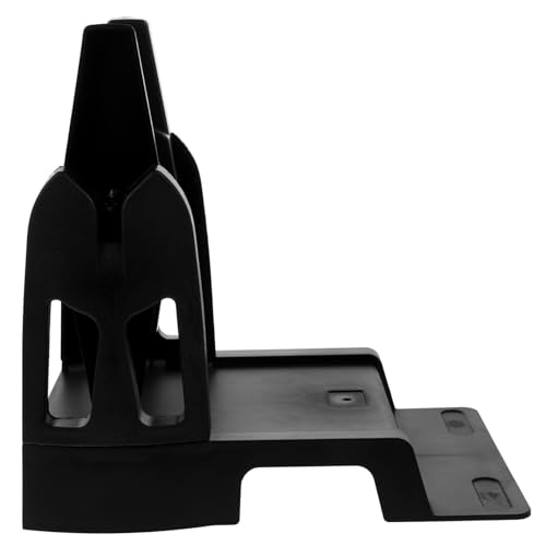 Uonlytech 1 Stück Externer Rollenetikettenhalter Thermoetiketten Halterung Tragbare Etikettiermaschine für Effiziente Etikettenorganisation Schwarz für Drucker Zubehör von Uonlytech