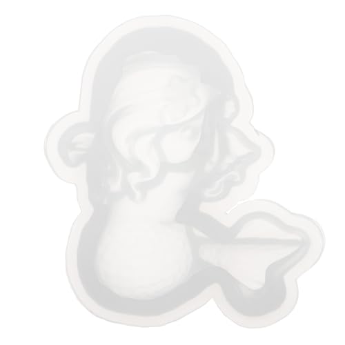 Uonlytech 1 Stück Kristall Epoxidform Formen Heimform Modellierschlüssel Fondant Für Basteldekoration Epoxid Silikonform Epoxidharzform Silikonformen Kristall Epoxidform Weißes von Uonlytech