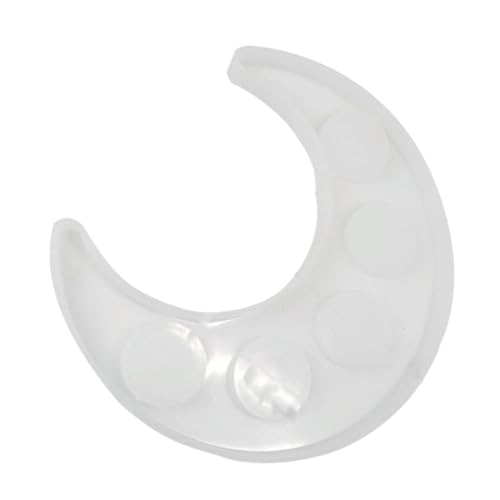 Uonlytech 1 Stück Kristall-Epoxy-Form Tablett Halbmond Schalenform in Mondform Untersetzerform selber machen mondförmige Mattenform Mond-Untersetzer-Form Kieselgel Weiß Uonlytech 1 Stück Kristall-Epoxy-Form Tablett Halbmond Schalenform in Mondform Untersetzerform selber machen mondförmige Mattenform Mond-Untersetzer-Form Kieselgel Weiß von Uonlytech