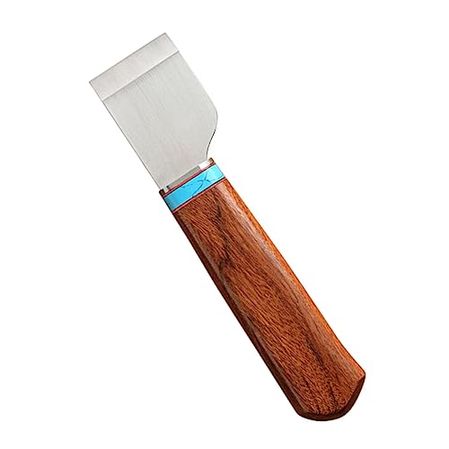 Uonlytech 1 Stück Leder Schneidemesser Arbeitsmesser Hobby Messerherstellung Werkzeug Cutter Zubehör Lederbearbeitung Palisander von Uonlytech