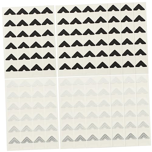 Uonlytech 10 Blatt Selbstklebende Fotoecken für DIY Albumgestaltung für Scrapbooking Fotoalben und Erinnerungsbücher Uonlytech 10 Blatt Selbstklebende Fotoecken für DIY Albumgestaltung für Scrapbooking Fotoalben und Erinnerungsbücher von Uonlytech