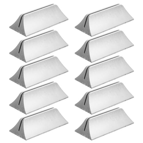 Uonlytech 10 Stück Desktop Mobile Clip Schreibtisch Schallwand Clip Ständer für Schreibtischteiler mit Bildschirm Klemmen für Schreibtischteiler Schreibtischtrennwandklemme von Uonlytech