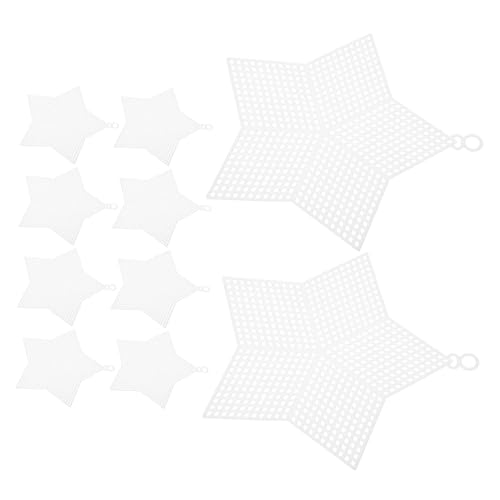 Uonlytech 10 Stück Kunststoffgeflecht Handarbeit Tuften Netz Herstellung Mesh- -Formen Taschen-DIY-Material Kunststoffgewebe zum Nähen von Taschen Mesh-Pad Plastik Uonlytech 10 Stück Kunststoffgeflecht Handarbeit Tuften Netz Herstellung Mesh- -Formen Taschen-DIY-Material Kunststoffgewebe zum Nähen von Taschen Mesh-Pad Plastik von Uonlytech