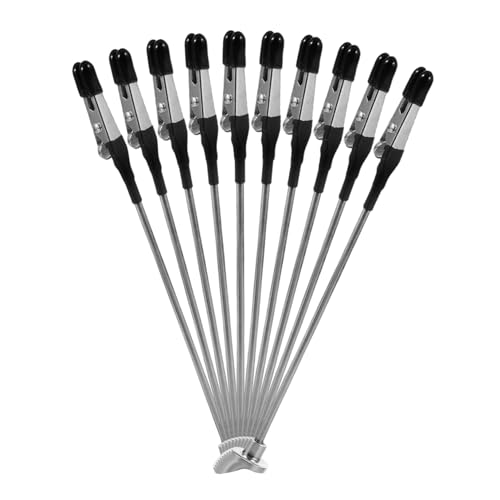Uonlytech 10 Stück Metallclip Modellierungswerkzeuge Stöcke Bastel-Malclip Krokodilklemmen für Modellmalerei Modellfarbclip Bastelzubehör selbst färbende Clips Bildhalter Magnet Plus Metall Uonlytech 10 Stück Metallclip Modellierungswerkzeuge Stöcke Bastel-Malclip Krokodilklemmen für Modellmalerei Modellfarbclip Bastelzubehör selbst färbende Clips Bildhalter Magnet Plus Metall von Uonlytech