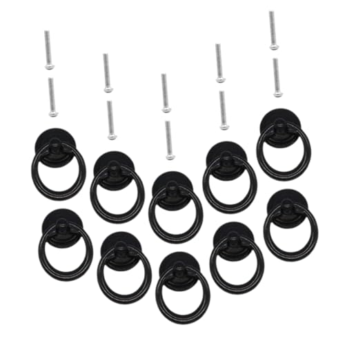 Uonlytech 10 Stück Runde Metall Möbelgriffe Schubladengriffe aus Zinklegierung Einfache Montage Ergonomisches Design Vintage Stil Geeignet für Schränke Kommoden Kleiderschränke Bücherregale Uonlytech 10 Stück Runde Metall Möbelgriffe Schubladengriffe aus Zinklegierung Einfache Montage Ergonomisches Design Vintage Stil Geeignet für Schränke Kommoden Kleiderschränke Bücherregale von Uonlytech