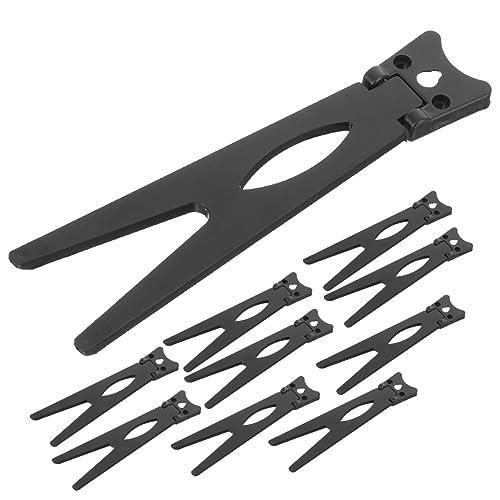 Uonlytech 10 Stück Ständer für Fotorahmen Staffeleien zum Ausstellen Stand groß Zurück Steht bilderrahmen Fotorahmen-Requisite Rahmen Staffelei Rückenständer Plastik Black Uonlytech 10 Stück Ständer für Fotorahmen Staffeleien zum Ausstellen Stand groß Zurück Steht bilderrahmen Fotorahmen-Requisite Rahmen Staffelei Rückenständer Plastik Black von Uonlytech