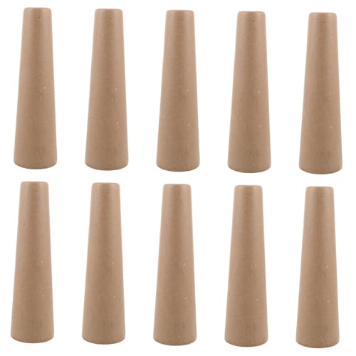 Uonlytech 10 Stück Teiliges Feiner Papier-wollwickelröhren Glatte Oberfläche Schont Garn Kompatibel mit Garnwicklern Langlebige Kartonröhren für Stricken Handarbeiten und DIY-projekte von Uonlytech