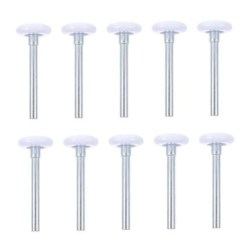 Uonlytech 10 Stück Teiliges Nylon Laufrollen für Garagentore Robuste Führungsschienenräder Verschleißfest und Leise Geeignet für Schiebetüren und Zauntüren Stabile Präzisionsfertigung Uonlytech 10 Stück Teiliges Nylon Laufrollen für Garagentore Robuste Führungsschienenräder Verschleißfest und Leise Geeignet für Schiebetüren und Zauntüren Stabile Präzisionsfertigung von Uonlytech