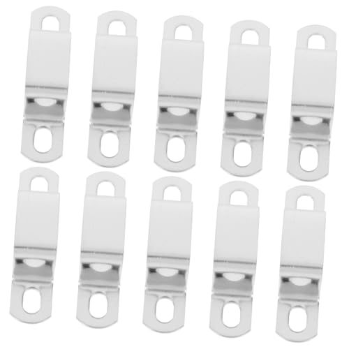 Uonlytech 10 Stück Teiliges U Förmige Klemmhalter für Vierkantrohre Robustes Rohrschellen Befestigungsset Heavy Duty Rohrhalterung für Zaunpfosten und Kabelschellen Uonlytech 10 Stück Teiliges U Förmige Klemmhalter für Vierkantrohre Robustes Rohrschellen Befestigungsset Heavy Duty Rohrhalterung für Zaunpfosten und Kabelschellen von Uonlytech