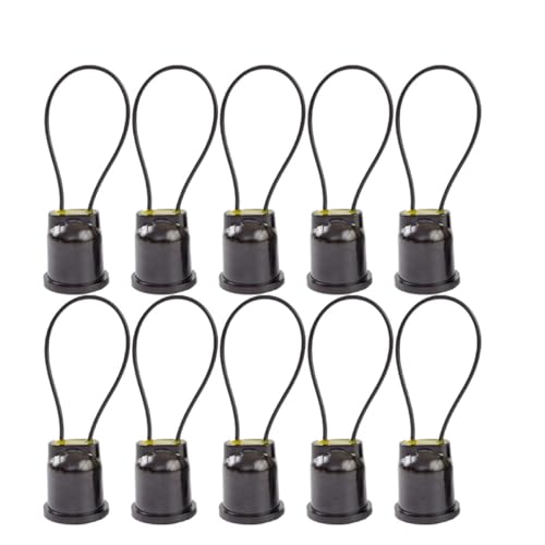 Uonlytech 10 Stück Wasserdichte Lampenfassung Teiliges Robuste Deckenlampenhalterung für Diy Projekte Zuhause Büro und Garten Installieren Anwendung Uonlytech 10 Stück Wasserdichte Lampenfassung Teiliges Robuste Deckenlampenhalterung für Diy Projekte Zuhause Büro und Garten Installieren Anwendung von Uonlytech