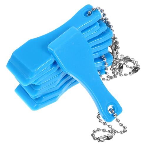 Uonlytech 10 Stück -rubbel Werkzeug Ticket-scratcher-tool -scratcher-tool Abs Blue von Uonlytech