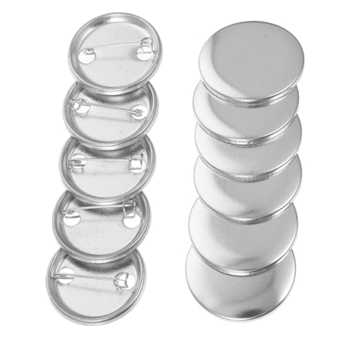 Uonlytech 100 Sätze Diy Button Badges Blanko Abzeichen für Bastelprojekte zum Selbstgestalten Kompatibel mit Badge Maschinen Oberfläche für Designs Uonlytech 100 Sätze Diy Button Badges Blanko Abzeichen für Bastelprojekte zum Selbstgestalten Kompatibel mit Badge Maschinen Oberfläche für Designs von Uonlytech