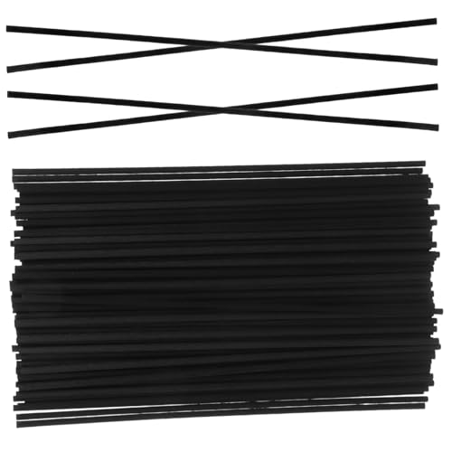 Uonlytech 100 Stück Aromatherapie-diffusorstab Rattan Diffusor Sticks Diffusor-stäbchen Zum Nachfüllen Diffusorsticks Zum Nachfüllen Diffusor-Sticks Ballaststoff Black von Uonlytech