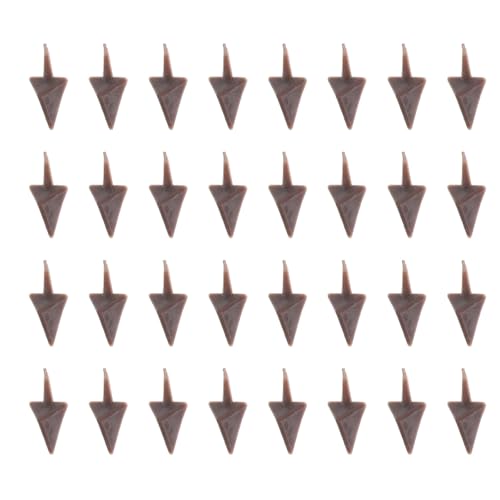 Uonlytech 100stücke Kunststoff Schnabel Für DIY-vogelfiguren Realistische Einsätze Für Basteln Von Kleinen Tieren Hühner Entenprojekte Zubehör Für Puppen Und Handwerksprojekte von Uonlytech