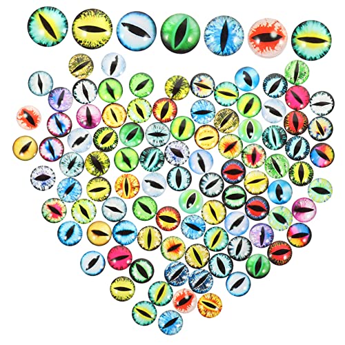 Uonlytech 100stücke Glas-augäpfel Für Puppenherstellung Simulationsaugen-Accessoires Runde Dekorations-augäpfel DIY-kunstaugen Zum Basteln Und Dekorieren Uonlytech 100stücke Glas-augäpfel Für Puppenherstellung Simulationsaugen-Accessoires Runde Dekorations-augäpfel DIY-kunstaugen Zum Basteln Und Dekorieren von Uonlytech