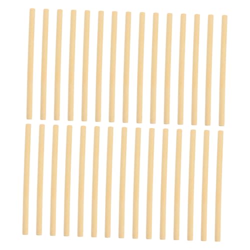 Uonlytech 100 Stück Mini Holzstäbe DIY Bastelstäbe aus Festem Holz für Wandteppich Blumenkorb Dekoration Vielseitig Verwendbar Leicht und Robust für Handarbeit Zubehör Uonlytech 100 Stück Mini Holzstäbe DIY Bastelstäbe aus Festem Holz für Wandteppich Blumenkorb Dekoration Vielseitig Verwendbar Leicht und Robust für Handarbeit Zubehör von Uonlytech