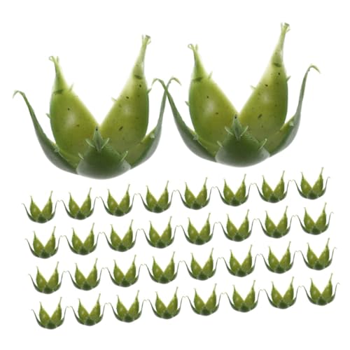 Uonlytech 100stücke Blumenstraußkelche Künstliche Blütenkelche DIY-rosenkelche Bastelbedarf Für Hochzeitssträuße Und Heimdekoration Robust Und Naturgetreu von Uonlytech