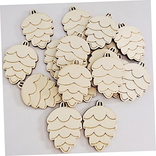 Uonlytech 100 Stück Weihnachtsanhänger Holz DIY Bastelset zum Aufhängen Weihnachtsbaumschmuck Natürliche Weihnachtsdekoration für Baum und Zuhause Uonlytech 100 Stück Weihnachtsanhänger Holz DIY Bastelset zum Aufhängen Weihnachtsbaumschmuck Natürliche Weihnachtsdekoration für Baum und Zuhause von Uonlytech