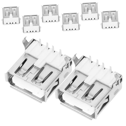 Uonlytech 100stücke Austauschbare USB-buchsen USB-buchsenanschluss Ersatzbuchse Lötreparatur Für Innenbereich Uonlytech 100stücke Austauschbare USB-buchsen USB-buchsenanschluss Ersatzbuchse Lötreparatur Für Innenbereich von Uonlytech