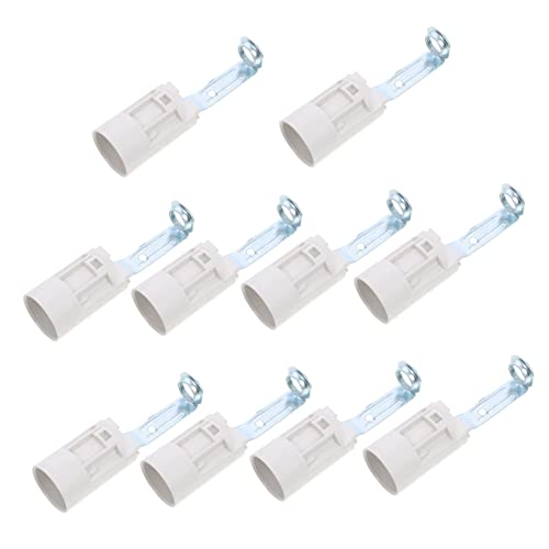 Uonlytech 10Stücke Candelabra Lampenfassung mit Sockel Robuste Kerzenlampen Halterung für DIY Lichtprojekte Geeignet für Zuhause Büro und Patio Einfache Installation Langlebig Uonlytech 10Stücke Candelabra Lampenfassung mit Sockel Robuste Kerzenlampen Halterung für DIY Lichtprojekte Geeignet für Zuhause Büro und Patio Einfache Installation Langlebig von Uonlytech