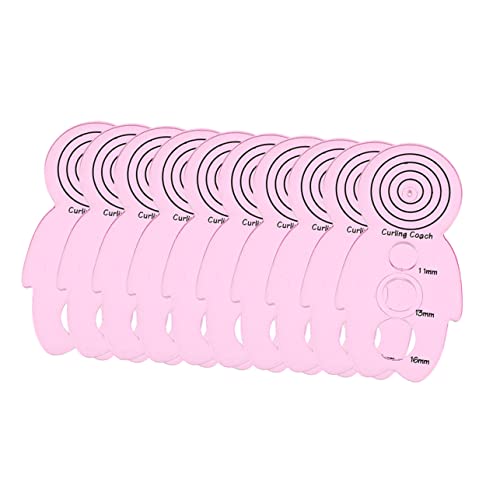 Uonlytech 10stücke Curling Papierrolle Halter Papier Curling Werkzeug DIY Zubehör Aus Hochwertigem Kunststoff Langlebig Und Leicht Für Heimwerkerarbeiten Handarbeiten Und Dekoration Uonlytech 10stücke Curling Papierrolle Halter Papier Curling Werkzeug DIY Zubehör Aus Hochwertigem Kunststoff Langlebig Und Leicht Für Heimwerkerarbeiten Handarbeiten Und Dekoration von Uonlytech