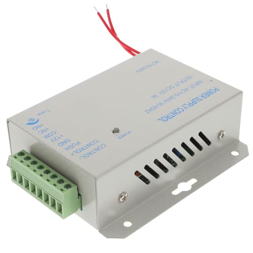 Uonlytech 110 240 V Zu DC 12 V 3 A Netzteil Für Codeschloss Und Türzugangskontrolle Universelles Steckernetzteil Für Elektroinstallationen Kompatibel Mit TMEZON Und USB Einstellbaren von Uonlytech