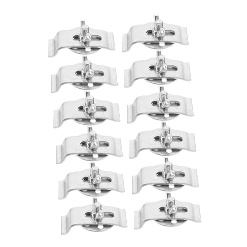 Uonlytech 12Sätze Teiliges Unterbau Spüle Clip Set Rostfreiem Stützklammern für Bad Einfache Installation ohne Bohren zur Vermeidung von Lecks und Stabilisierung Uonlytech 12Sätze Teiliges Unterbau Spüle Clip Set Rostfreiem Stützklammern für Bad Einfache Installation ohne Bohren zur Vermeidung von Lecks und Stabilisierung von Uonlytech