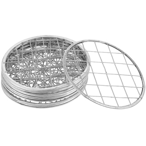 Uonlytech 12Stücke Wiederverwendbares Metall Blumengitter für Einmachgläser Eisen Blumenvasengitter für Kreative Blumenarrangements und Organisation im Haushalt Uonlytech 12Stücke Wiederverwendbares Metall Blumengitter für Einmachgläser Eisen Blumenvasengitter für Kreative Blumenarrangements und Organisation im Haushalt von Uonlytech