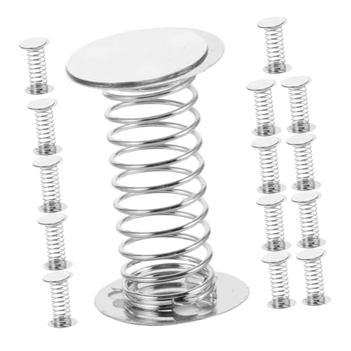 Uonlytech 15stücke Metallfedersockel Für Wackelpuppen Spiral-wackel-Schreibtisch-Gadget Federsockelbeschlag Für Heimwerker Wackelfedern Schüttelkopfpuppen Uonlytech 15stücke Metallfedersockel Für Wackelpuppen Spiral-wackel-Schreibtisch-Gadget Federsockelbeschlag Für Heimwerker Wackelfedern Schüttelkopfpuppen von Uonlytech
