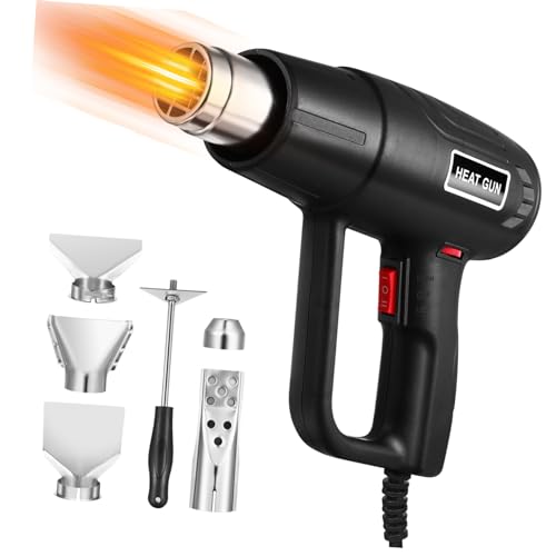 Uonlytech 1500w Heißluftgebläse Mit Kabel Temperaturverstellbar Industrielles Heizgerät Abs Metall Für Bastelarbeiten Und Reparaturen Uonlytech 1500w Heißluftgebläse Mit Kabel Temperaturverstellbar Industrielles Heizgerät Abs Metall Für Bastelarbeiten Und Reparaturen von Uonlytech