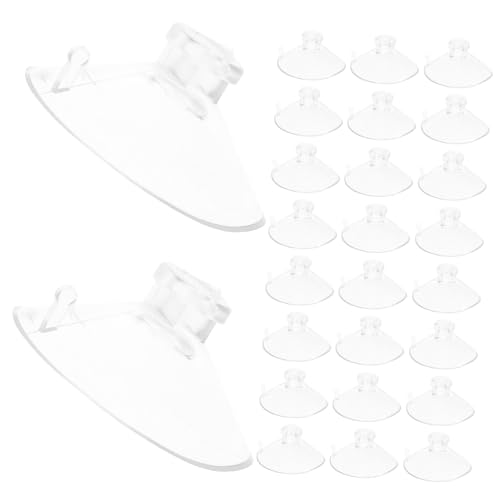 Uonlytech 150Stücke Transparente Saugnäpfe für Hochzeitsdekoration Langlebige und Einfach zu Installierende Blumensaugnäpfe für und Fenster für Autodekoration von Uonlytech