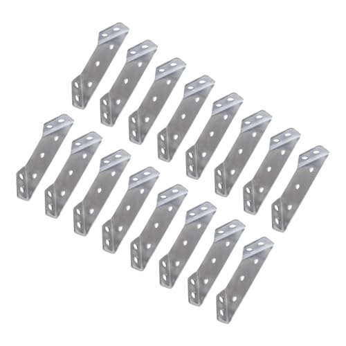 Uonlytech 16 Stück Teiliges Eckwinkel Rostfreiem Edelstahl Dreieckige Möbelverbinder für Schränke Regalbretter und Tische Winkelhalterungen für Stabile Möbelmontage und Langlebige Uonlytech 16 Stück Teiliges Eckwinkel Rostfreiem Edelstahl Dreieckige Möbelverbinder für Schränke Regalbretter und Tische Winkelhalterungen für Stabile Möbelmontage und Langlebige von Uonlytech