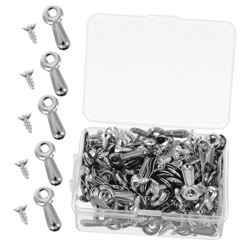 Uonlytech 160 Stück Metallene Befestigungen mit Schrauben für Foto Installation Rückwand Clips für Stabile Bilderrahmenmontage Vielseitige Anwendungsmöglichkeiten Uonlytech 160 Stück Metallene Befestigungen mit Schrauben für Foto Installation Rückwand Clips für Stabile Bilderrahmenmontage Vielseitige Anwendungsmöglichkeiten von Uonlytech