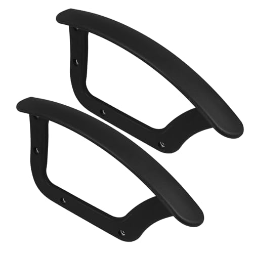 Uonlytech 1Paar Ergonomischer Armlehnenersatz für Bürostühle Schwarze Armlehnen Zubehör für Komfort und Unterstützung im Büro oder Uonlytech 1Paar Ergonomischer Armlehnenersatz für Bürostühle Schwarze Armlehnen Zubehör für Komfort und Unterstützung im Büro oder von Uonlytech