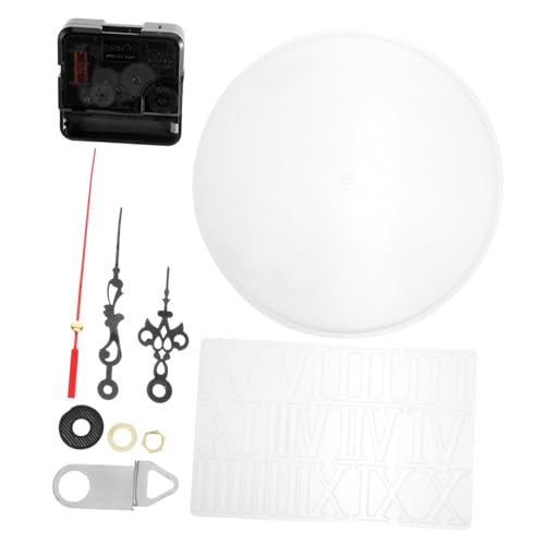 Uonlytech 1Satz DIY Silikon Uhrform mit Römischen Ziffern Wiederverwendbare Gießform für Wanduhr und Uhrenwerk für Bastelprojekte und Heimdekoration Langlebig Uonlytech 1Satz DIY Silikon Uhrform mit Römischen Ziffern Wiederverwendbare Gießform für Wanduhr und Uhrenwerk für Bastelprojekte und Heimdekoration Langlebig von Uonlytech