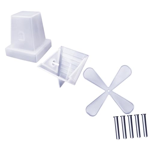 Uonlytech 1Satz DIY Silikonform für Rotierende Windmühlen Flexibles Silikon Zubehörteile und Bastelprojekte Langlebig von Uonlytech