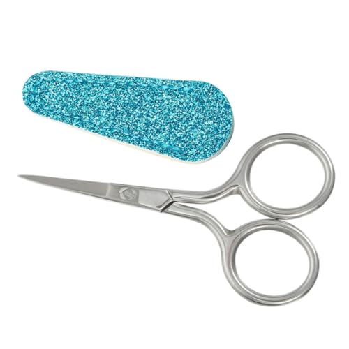 Uonlytech 1Satz Dekorative Stickschere mit Großem Fingerloch für Nähzubehör DIY Scrapbooking und Papierkunstwerke Zuhause und Büro von Uonlytech