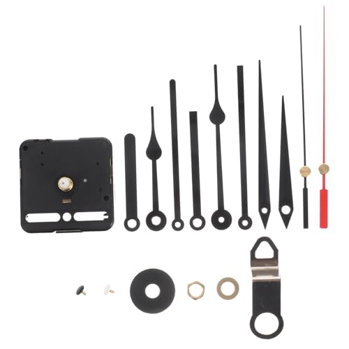Uonlytech 1Satz Ersatz Uhrwerk mit Mechanismen und Metallzeigern für DIY Teiliges Reparaturkit mit Eisenhaken für Wanduhren und Projekte Uonlytech 1Satz Ersatz Uhrwerk mit Mechanismen und Metallzeigern für DIY Teiliges Reparaturkit mit Eisenhaken für Wanduhren und Projekte von Uonlytech